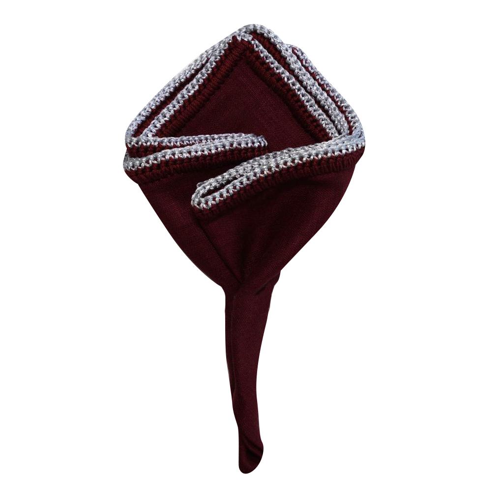 Royal Cremisi with Burgundy and Silver Flake Signature Borders