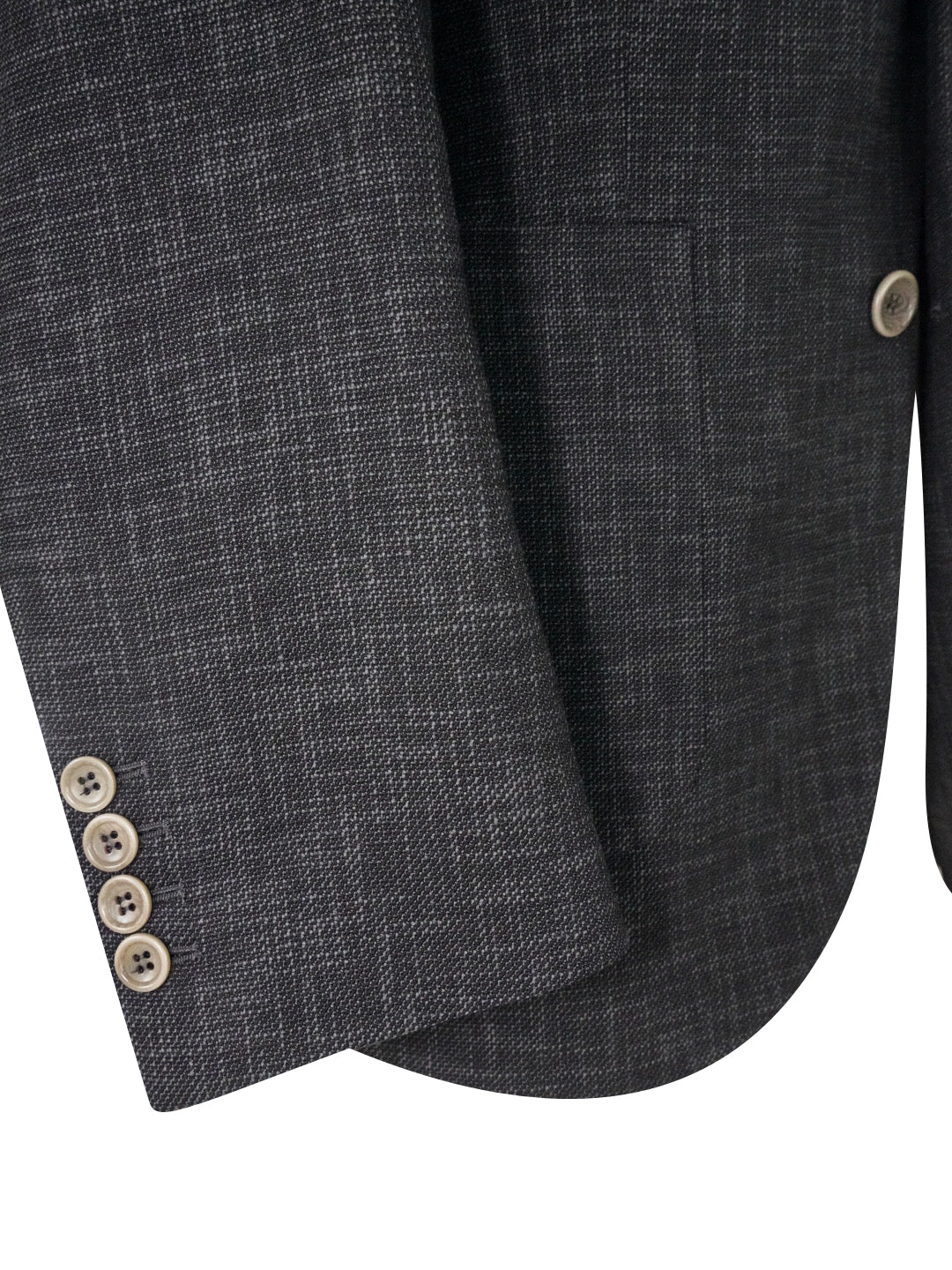 Onyx Lino Tweed Jacket