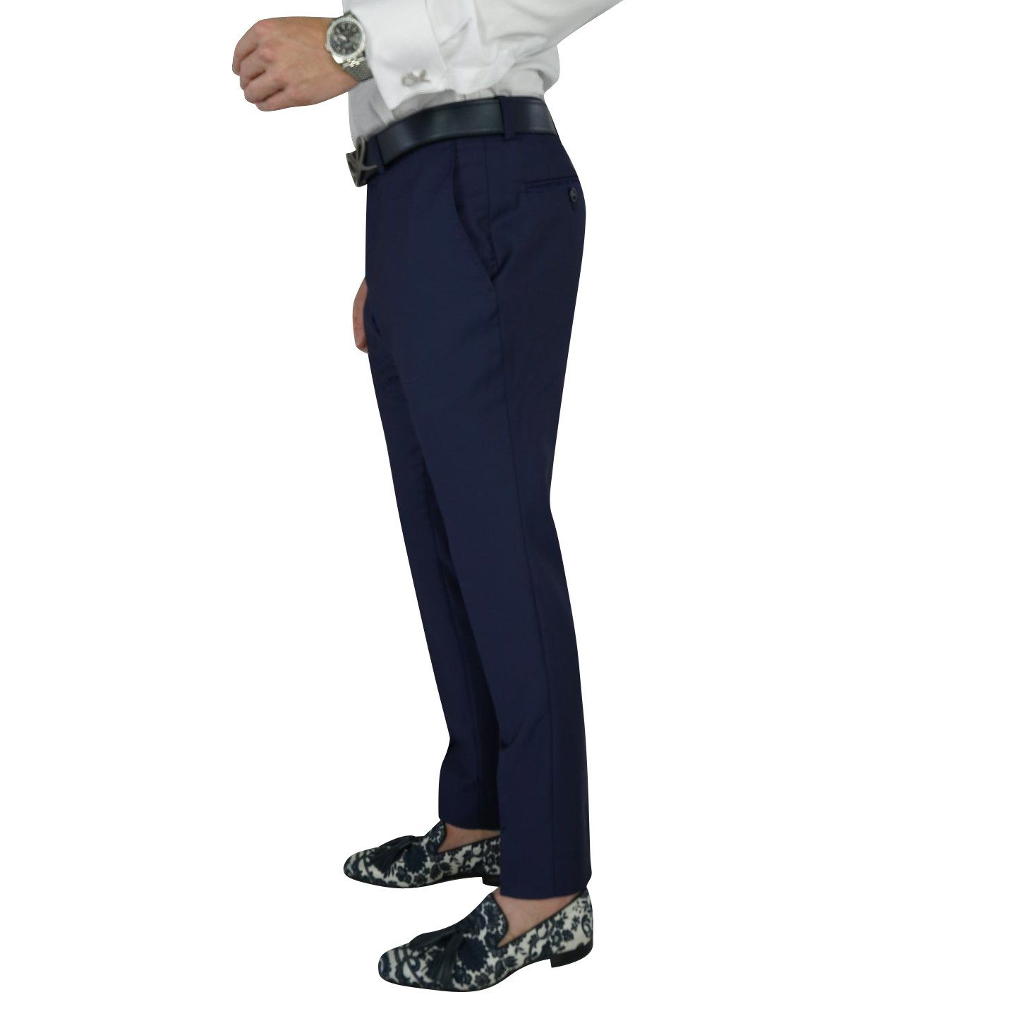 Navy Blue Evento Trousers