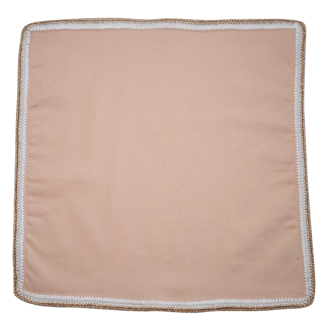 Salmon with Sandstone Flake Signature Border