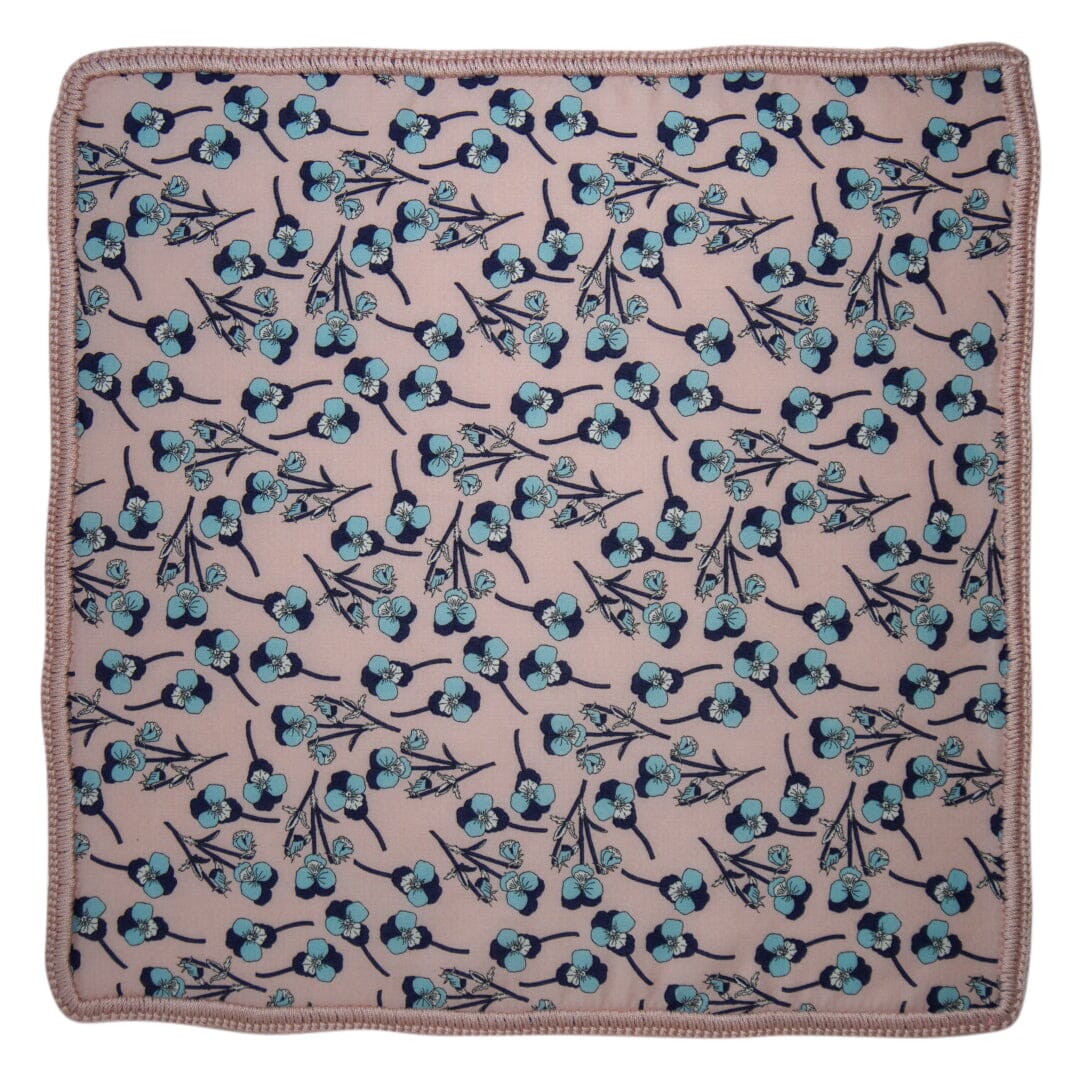 Pale pink Spruzzitano With Dusty Rose Signature Border