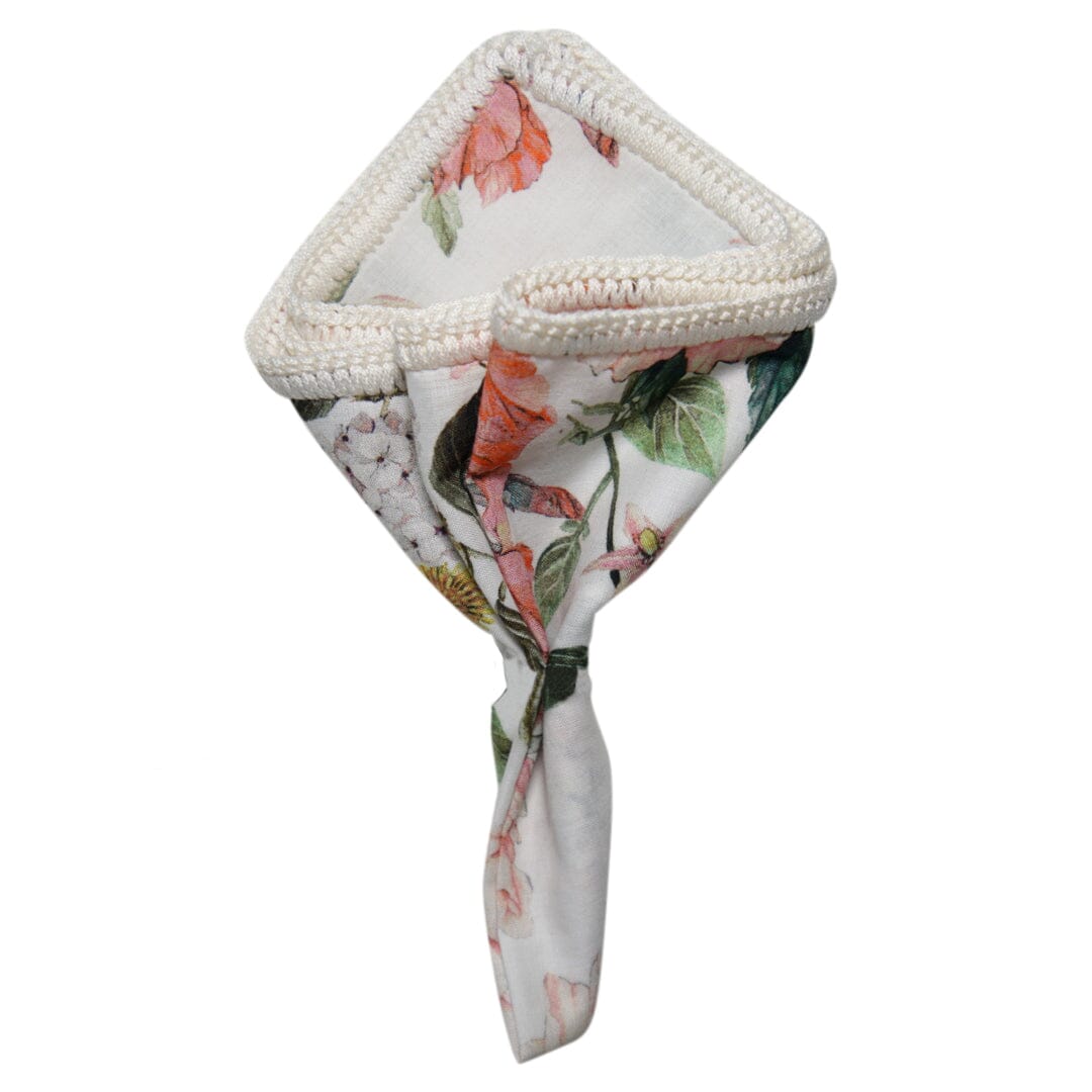 Pink Peony with Ivory Signature Border