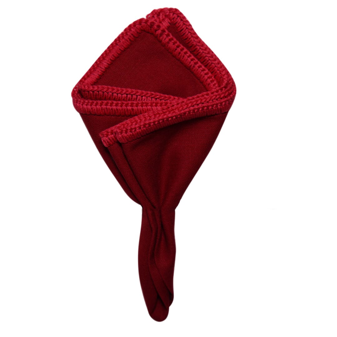 Ruby Red with Red Signature Border