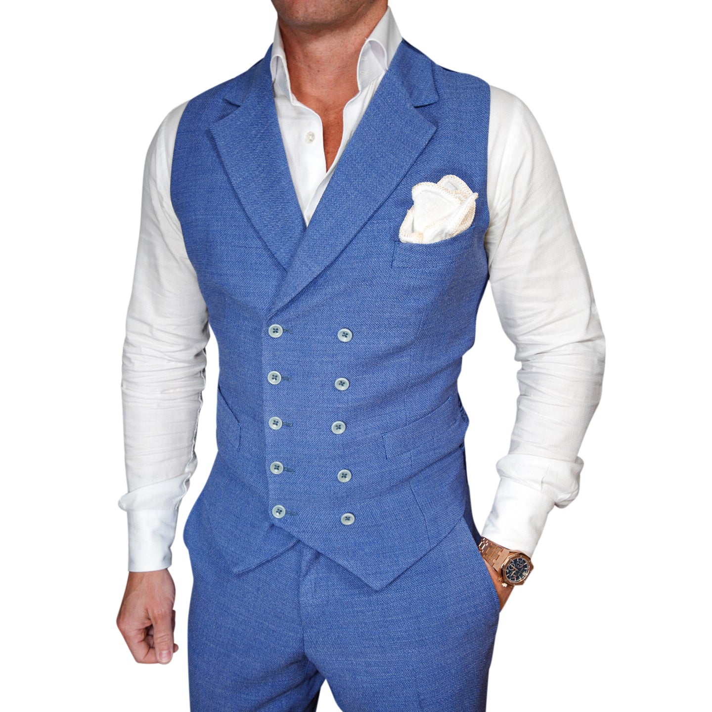 Maya Blu Intreccio Gemelli Waistcoat @ The Vault