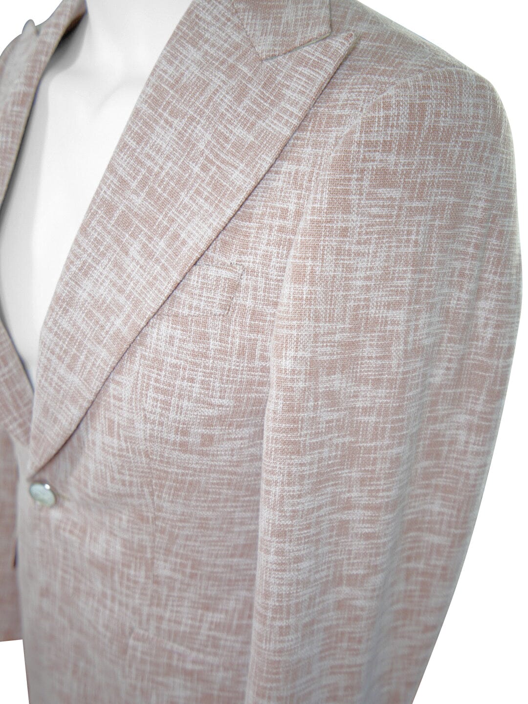 Nude Blush Lino Tweed Jacket