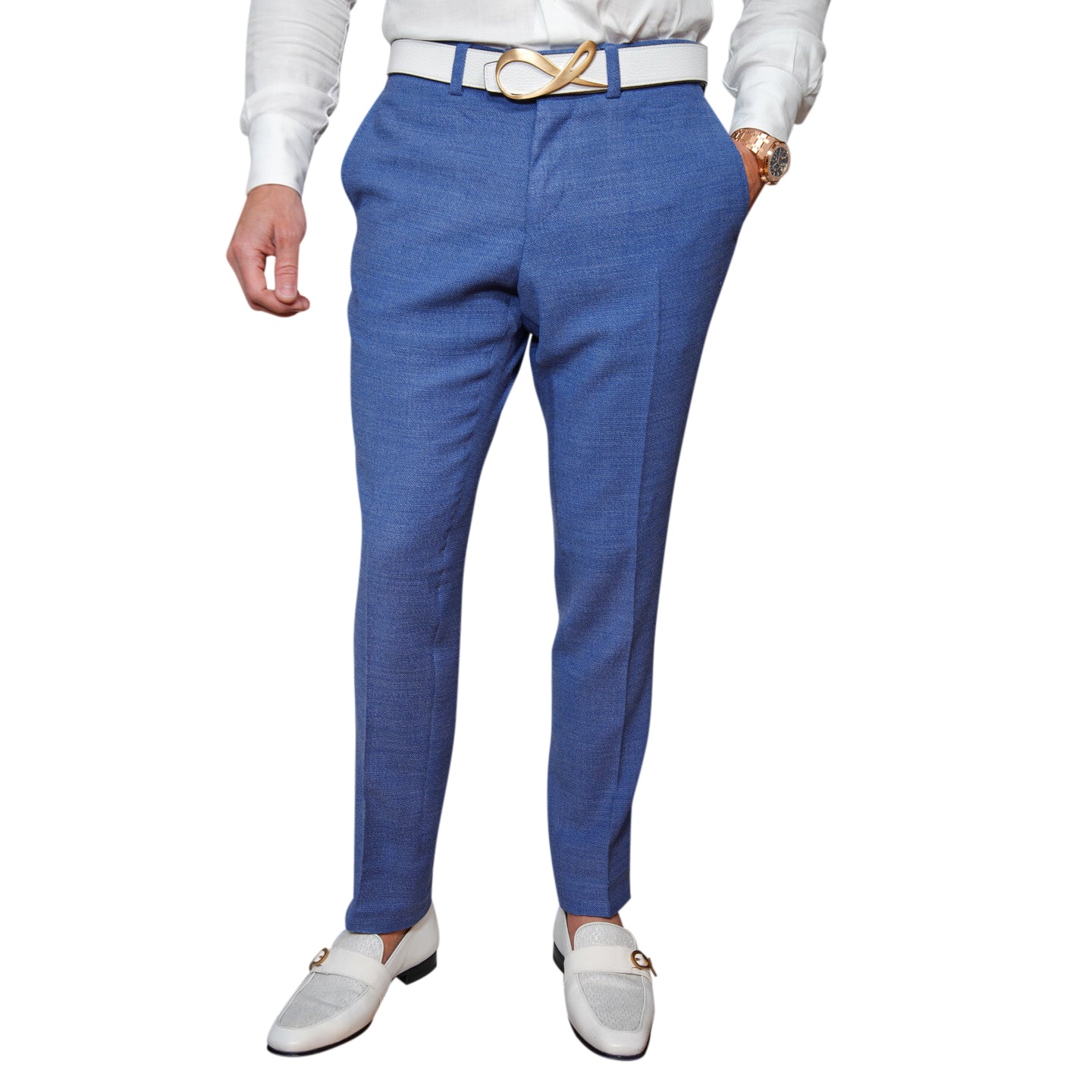 Maya Blu Intreccio Trousers