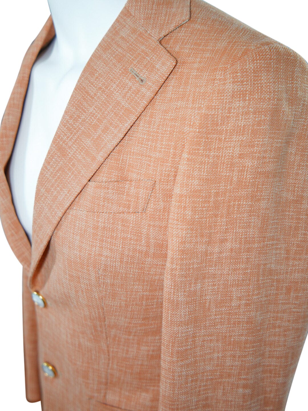 Copper Lino Tweed Sport Jacket