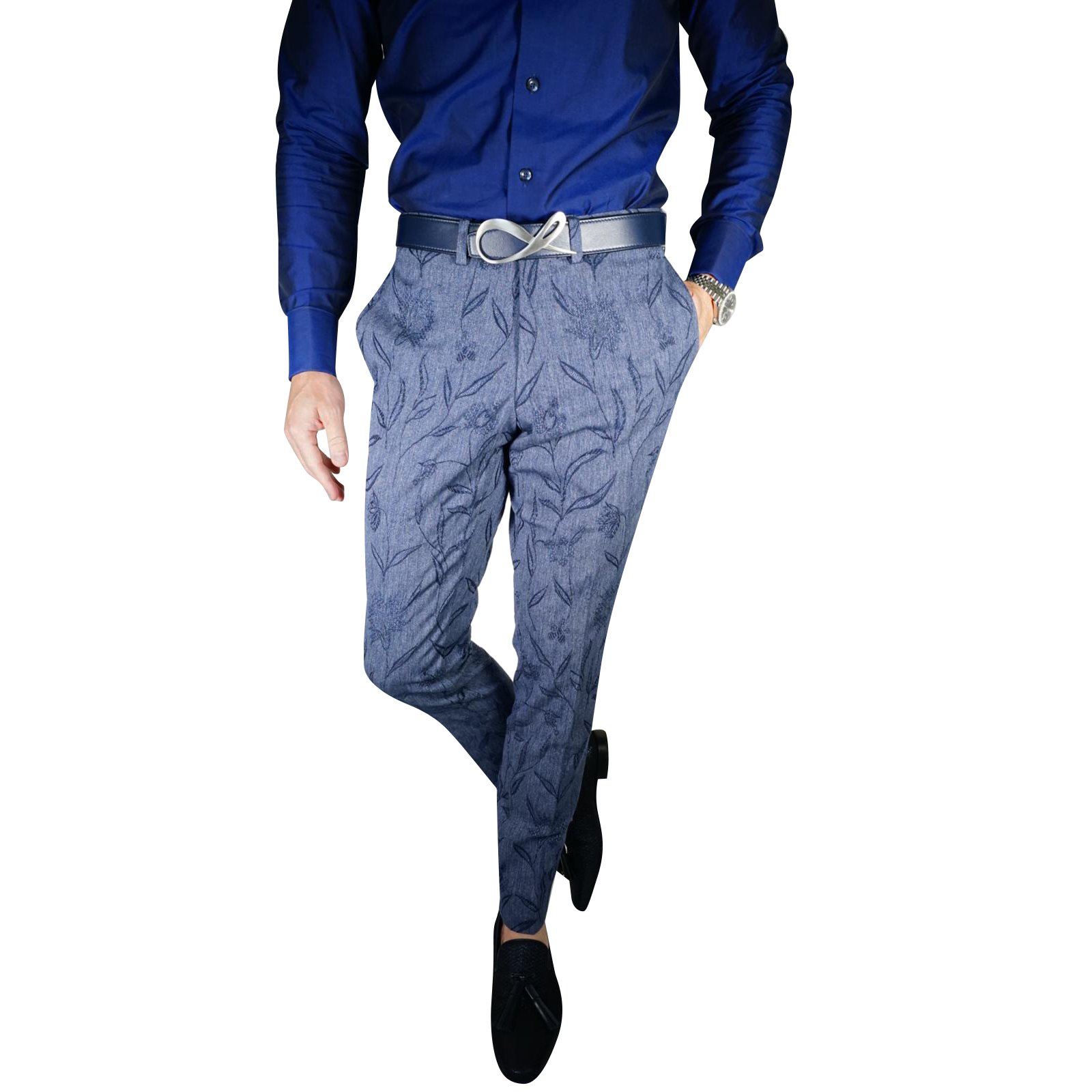 Genziana Denim Trousers