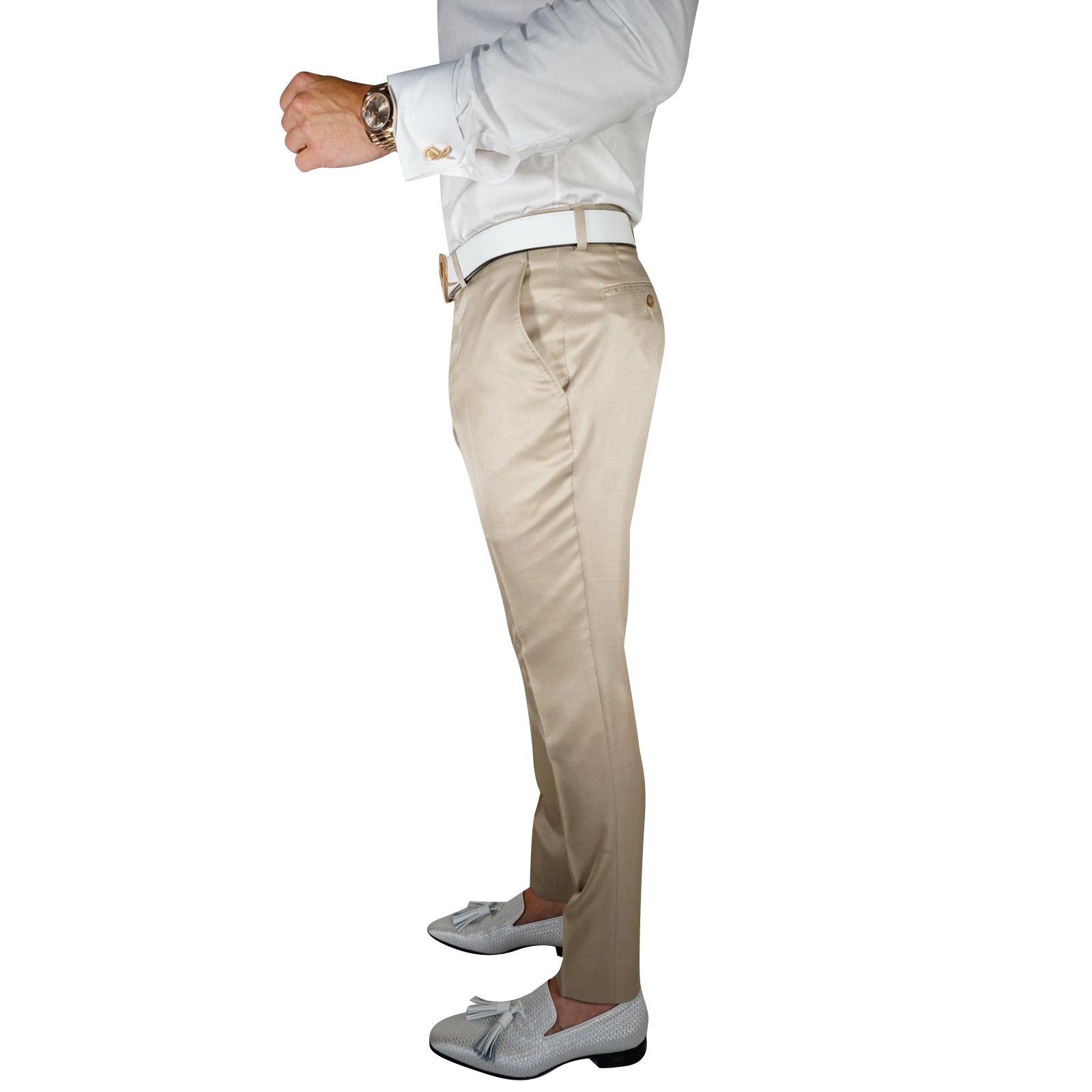 Champagne Oro Lucentezza Trousers