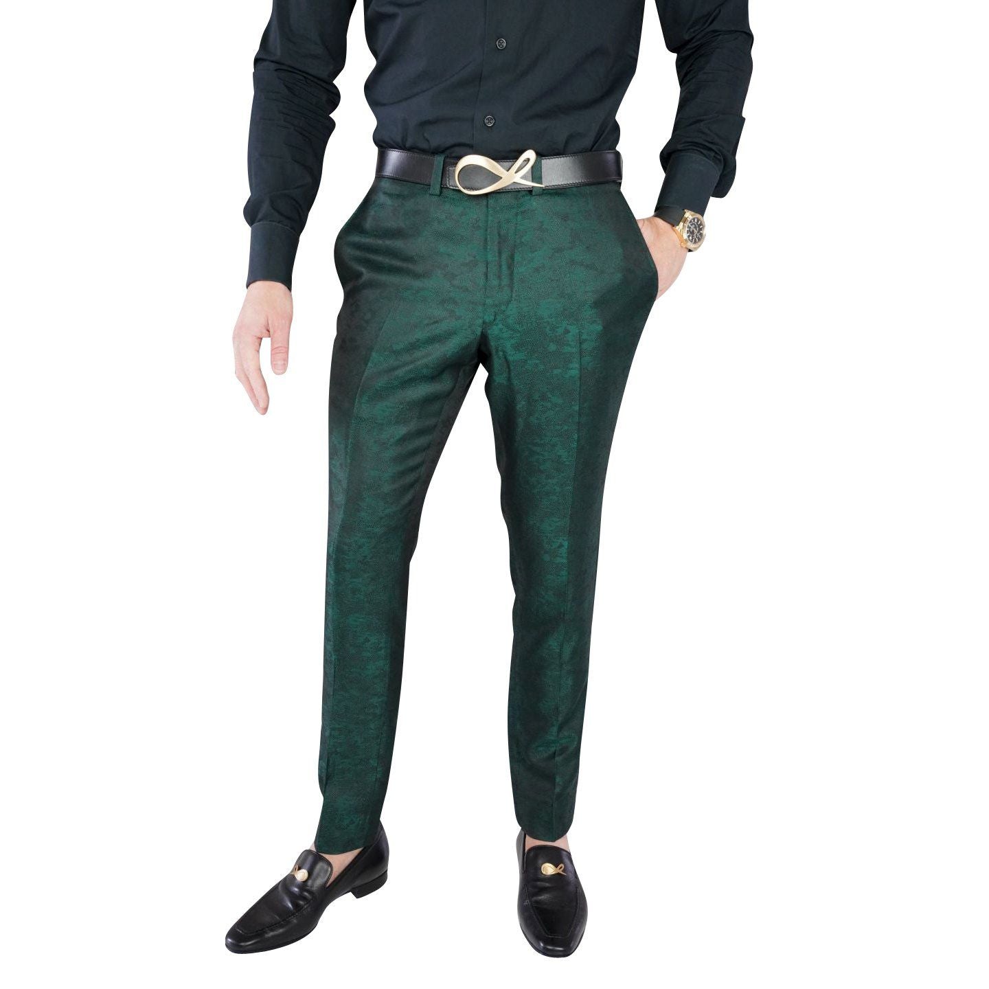 Emerald Brillo Trousers @ The Vault