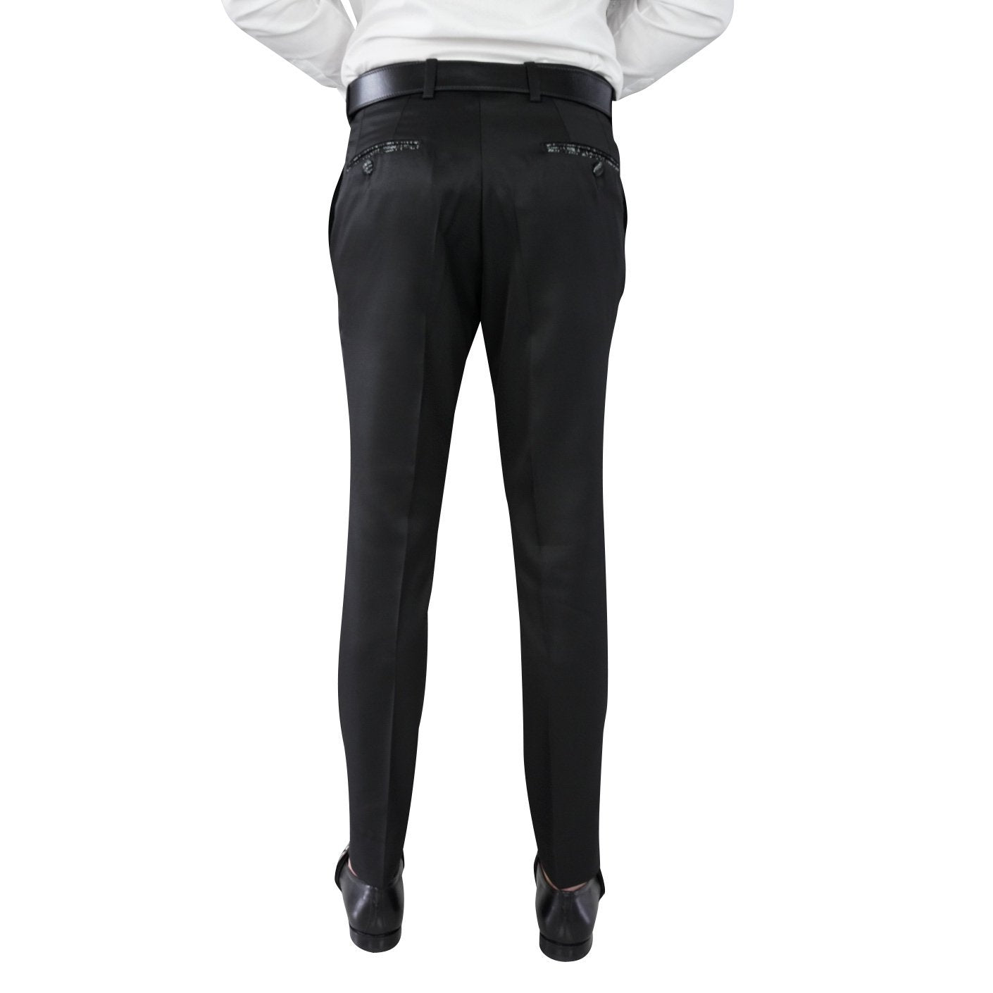 Black Evento Silver Astrato Trousers