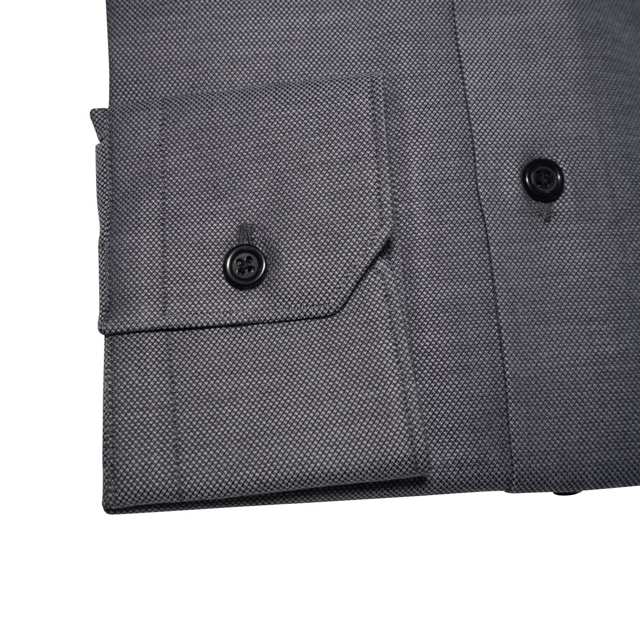 Black Birdseye Dress Shirt