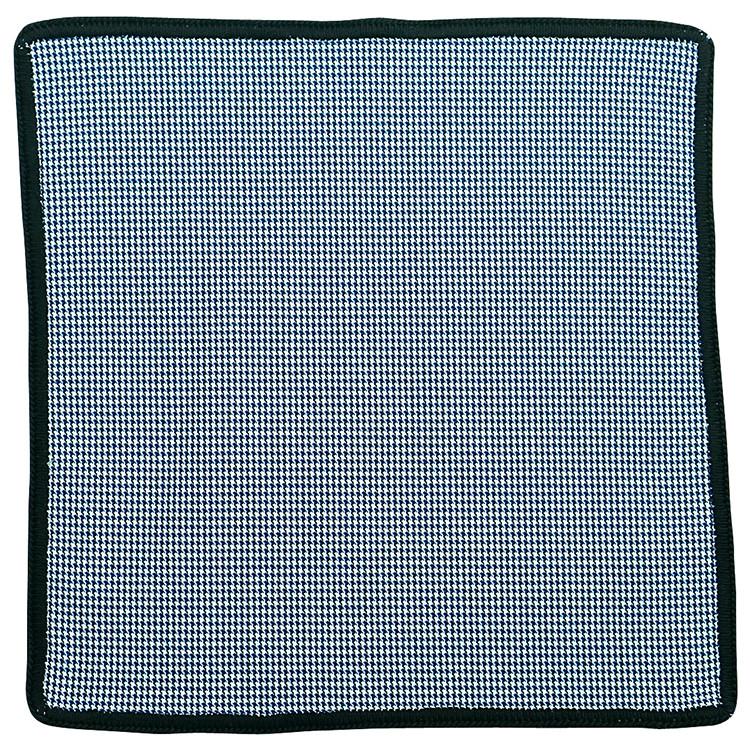 Houndstooth Mezzanotte with Black Signature Border - Sebastian Cruz Couture
