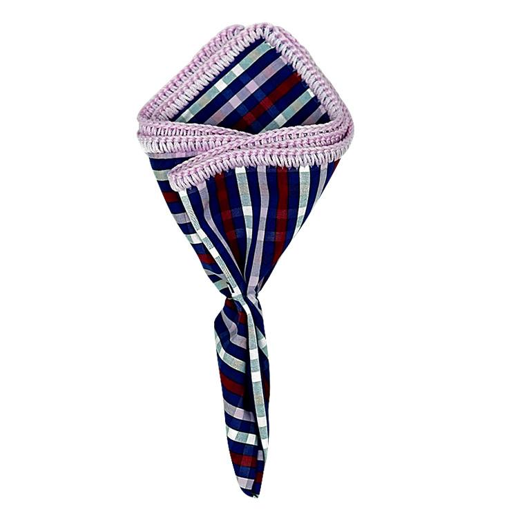Dandy Americano with Pink Signature Border - Sebastian Cruz Couture