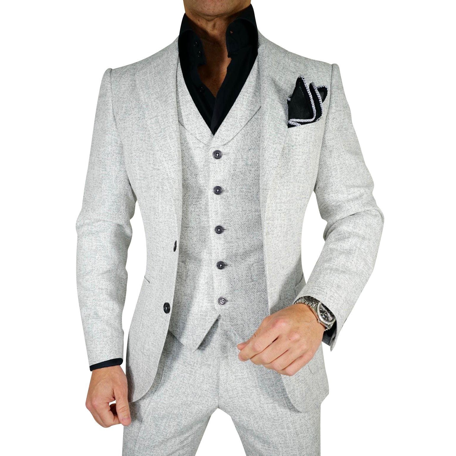 Cloud Gray Paglia Jacket