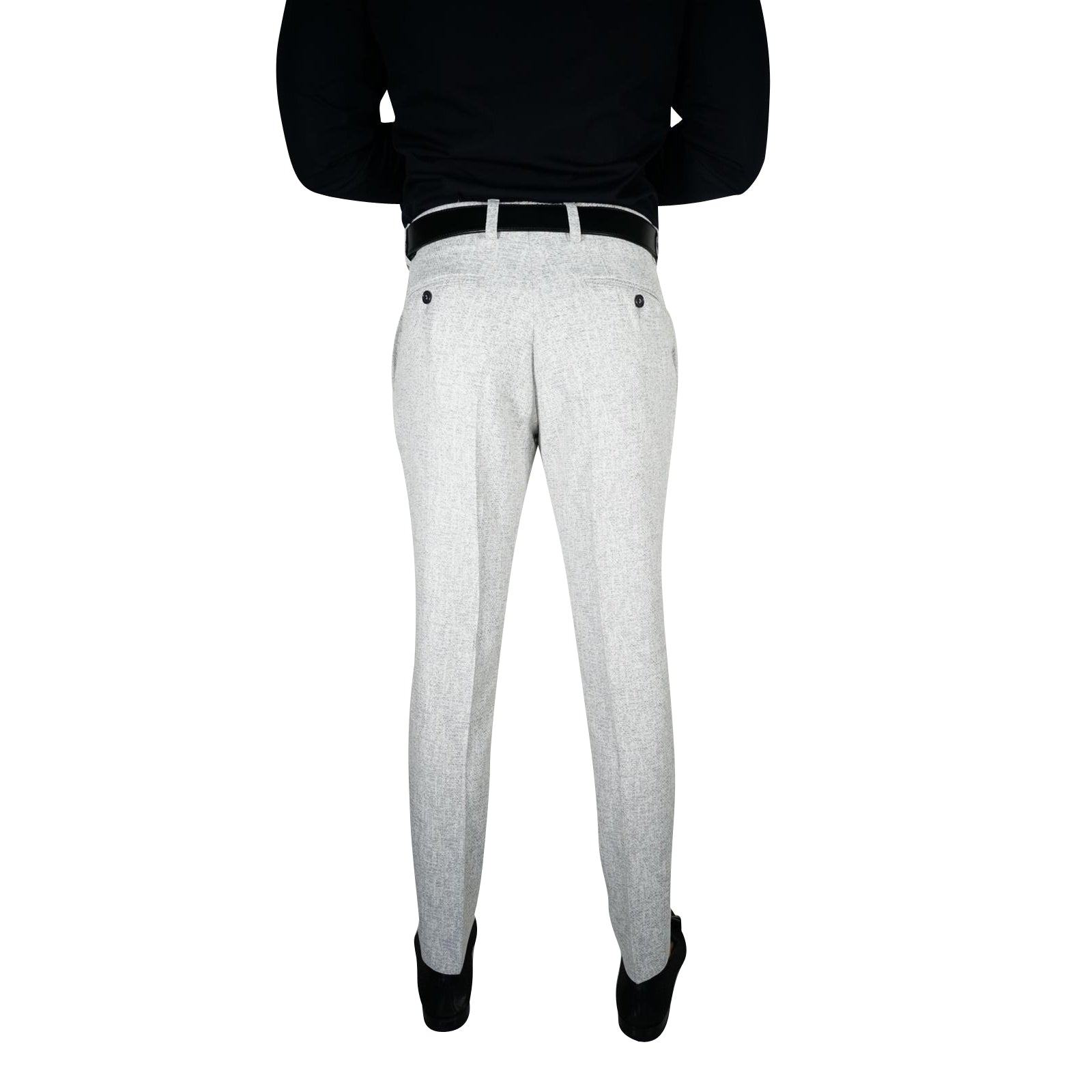 Cloud Gray Paglia Trousers @ The Vault