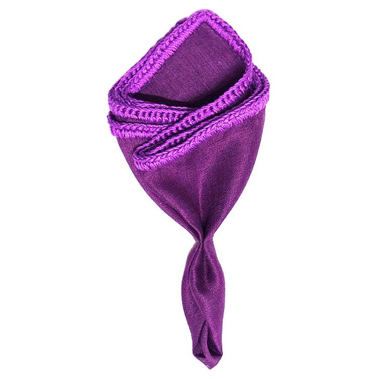Plum Mezzanotte with Purple Signature Border
