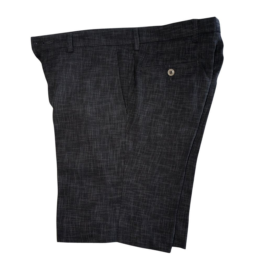 Onyx Lino Tweed Shorts