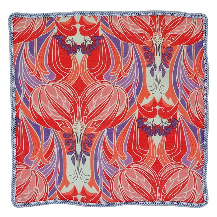 Rose Tulipano with Lilac Blue Signature Border