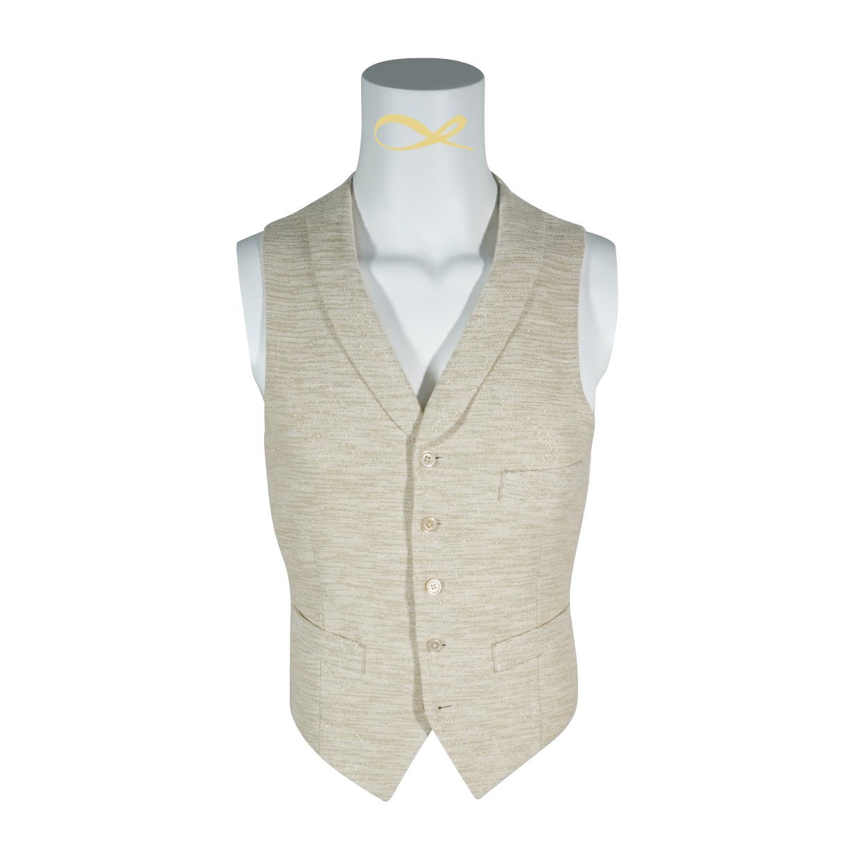 Electrum Tweed Ciottoli Waistcoat @ The Vault