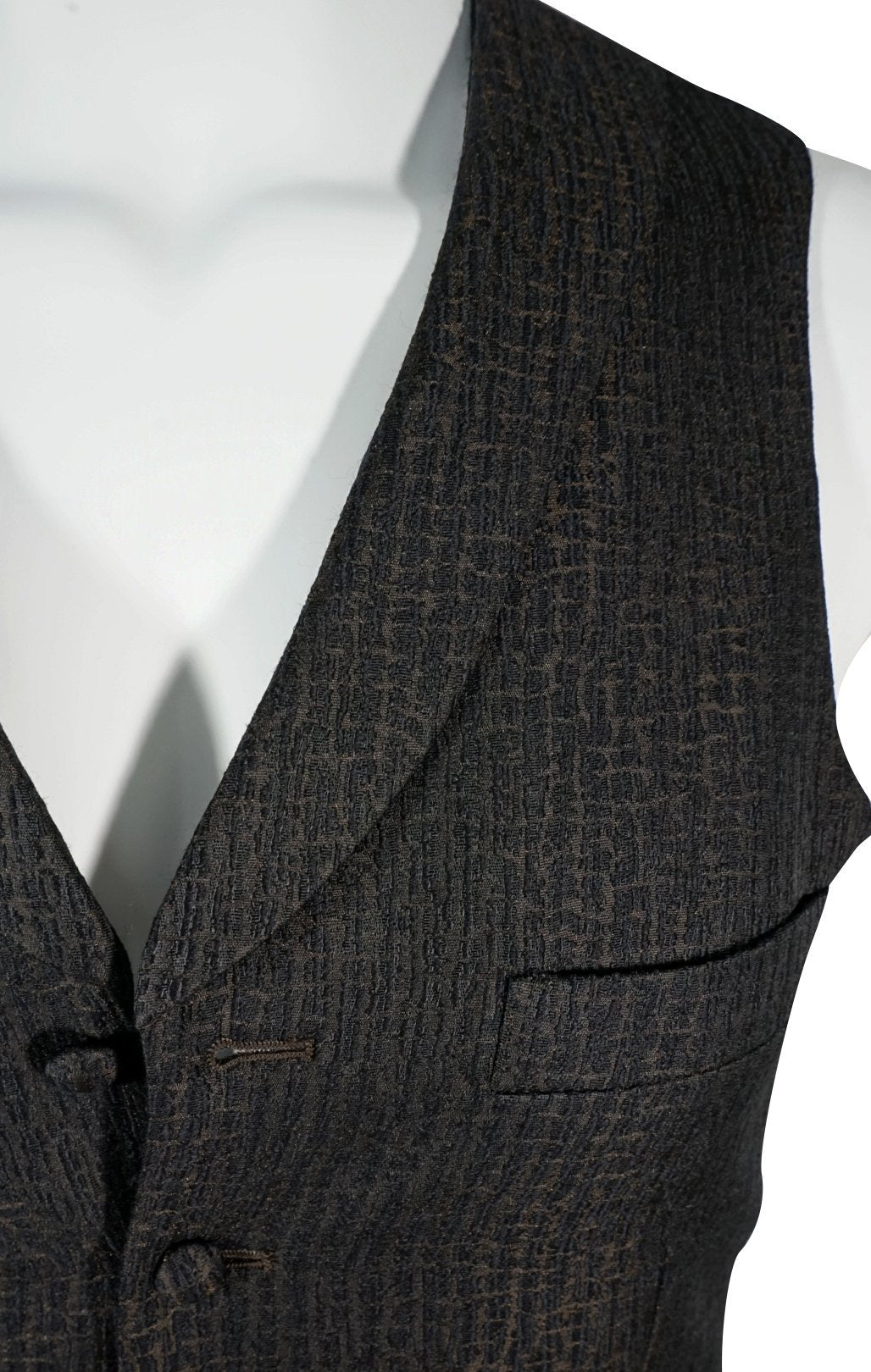 Chocolat Cascata Ciottoli Waistcoat @ The Vault