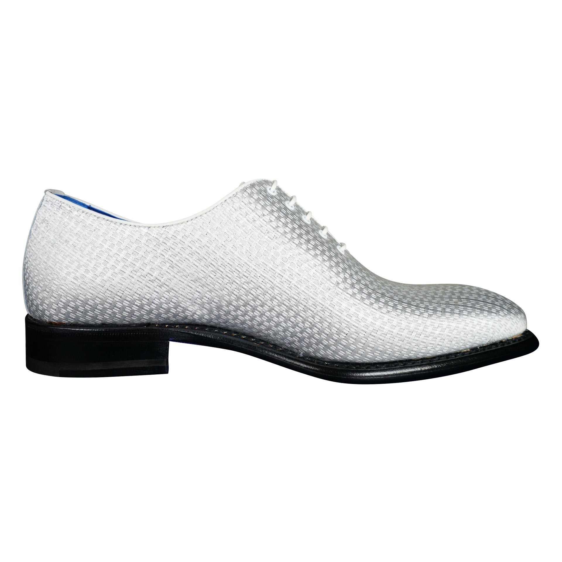 Silver Diamante Lace Ups