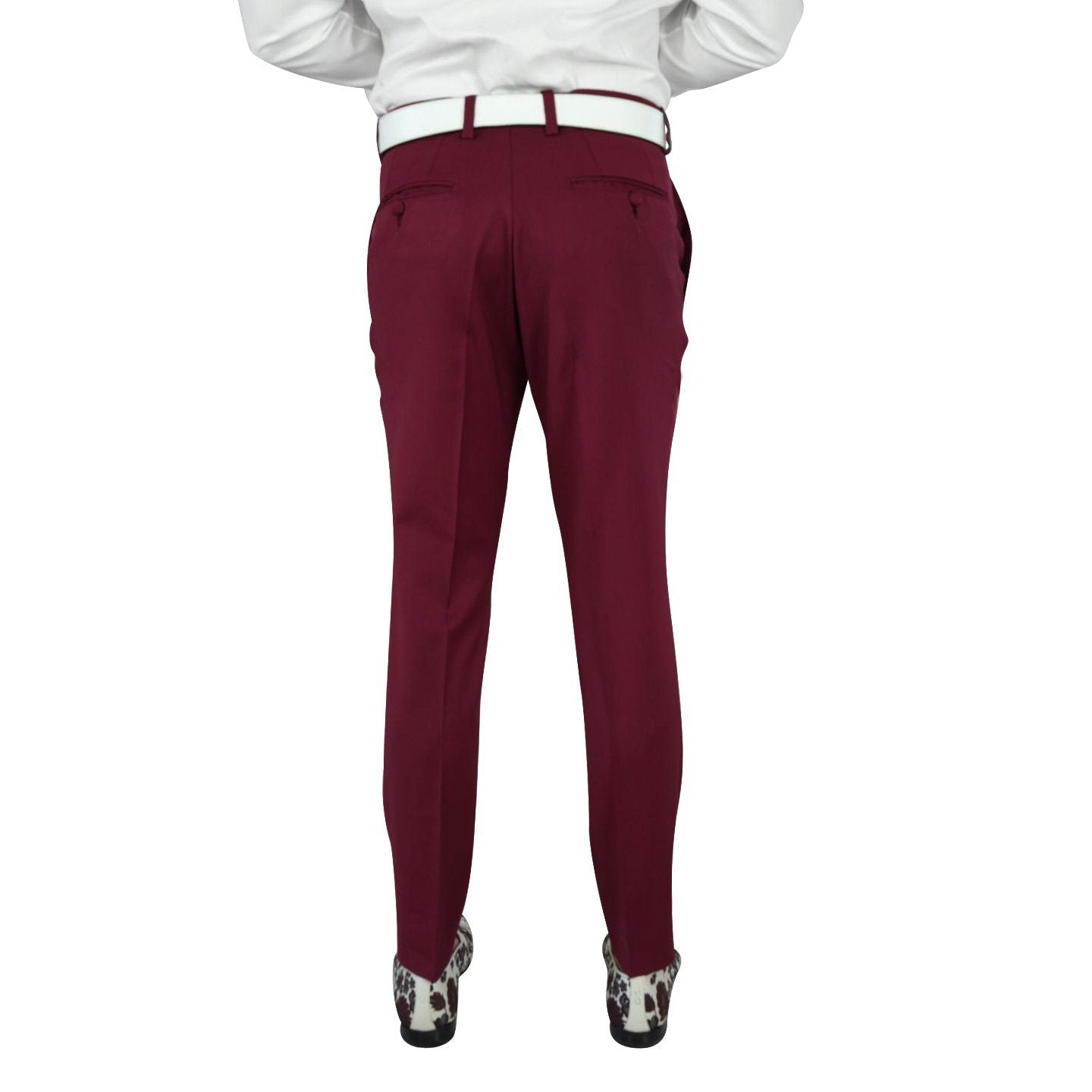 Burgundy Trousers