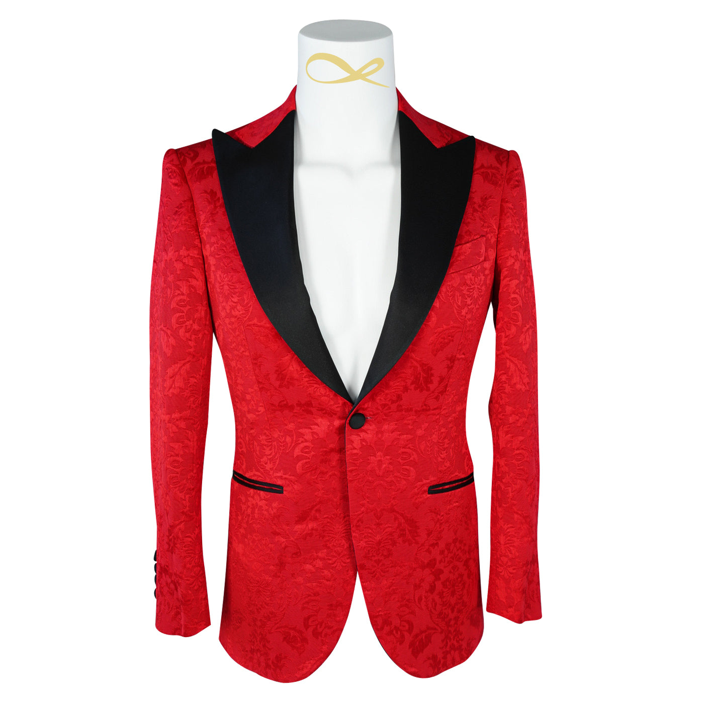 Red & Black Fiore Jacket