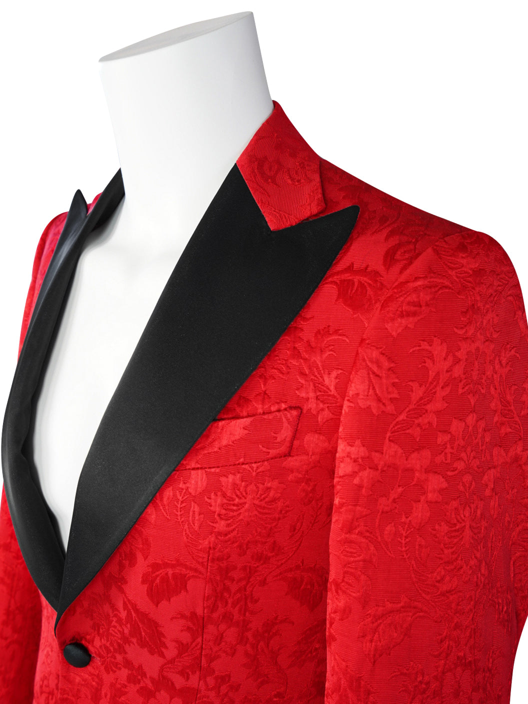 Red & Black Fiore Jacket