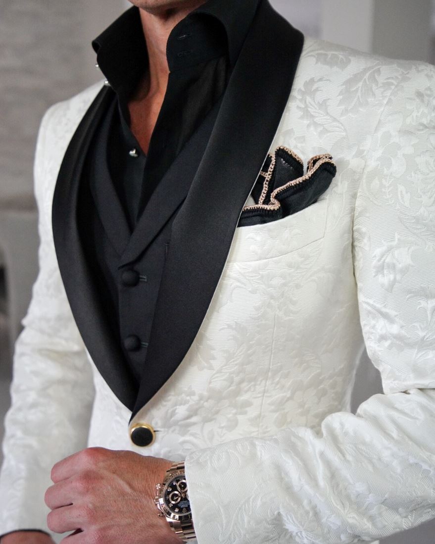 Vanilla & Black Fiore Dinner Jacket