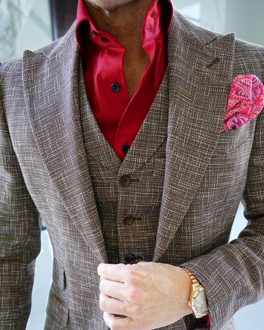 Coffee Canestro Jacket