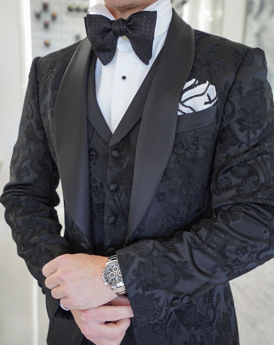 Black Vittoriana Dinner Jacket