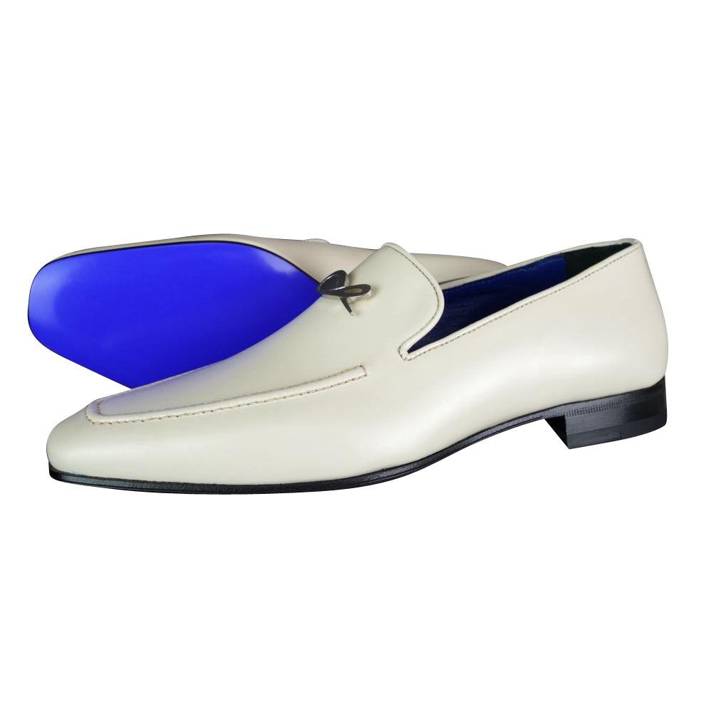 Classica Mascarpone With Silver Gold Hardware Leather Loafers 51 Classica Mascarpone With Silver Gold Hardware Leather Loafers 51