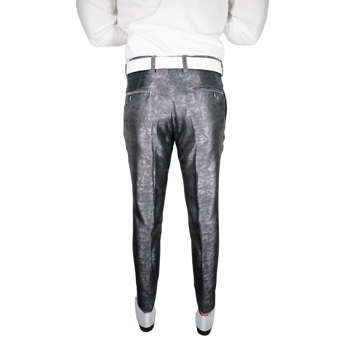 Gunmetal Brillo Trousers @ The Vault