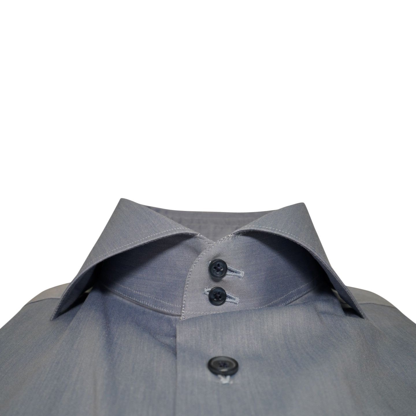 Brushed Vintage Denim Dress Shirt