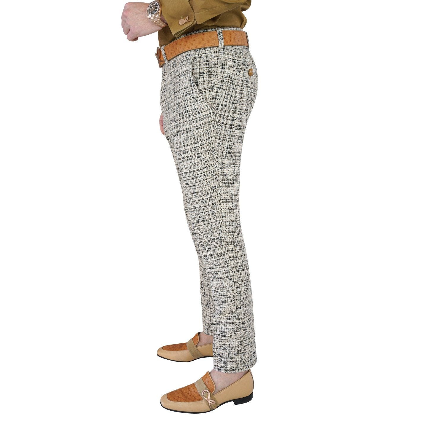 Biscotti Tweed Trousers @ The Vault
