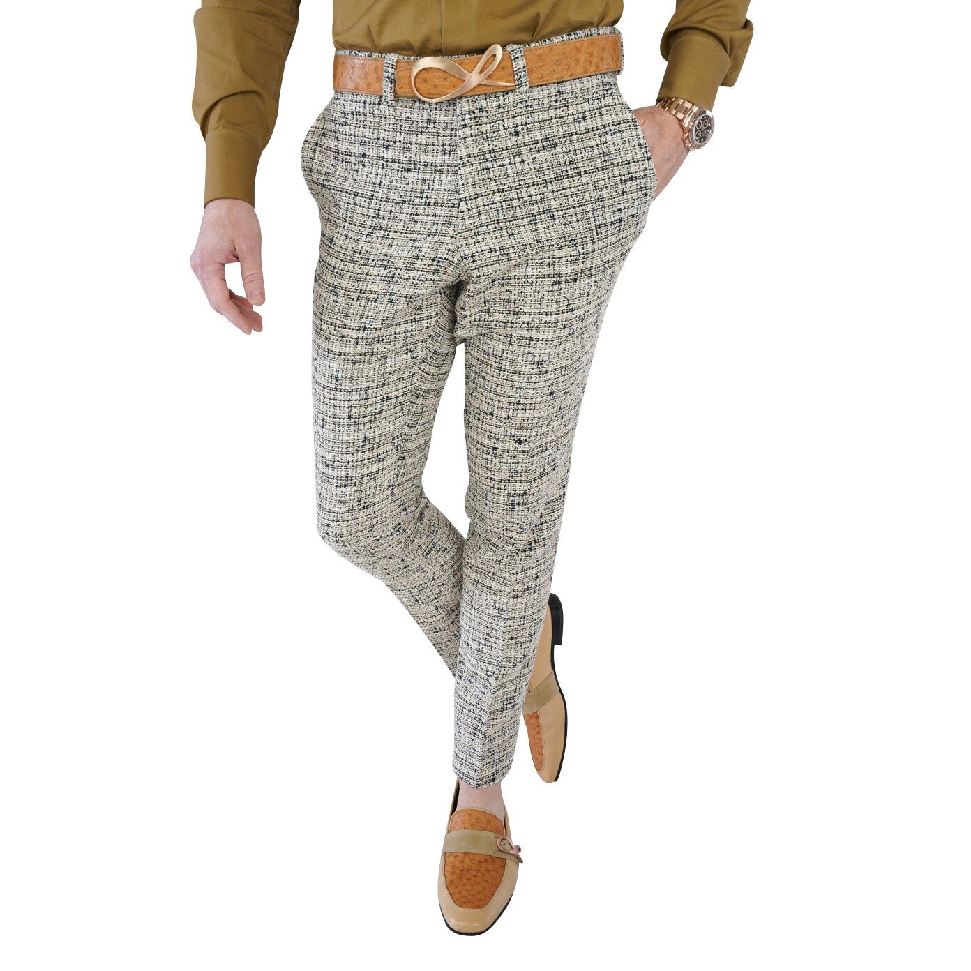 Biscotti Tweed Trousers @ The Vault