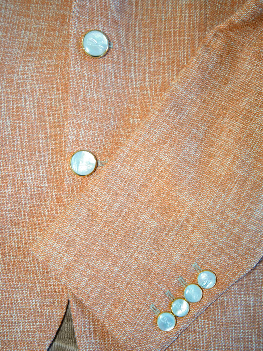 Copper Lino Tweed Sport Jacket