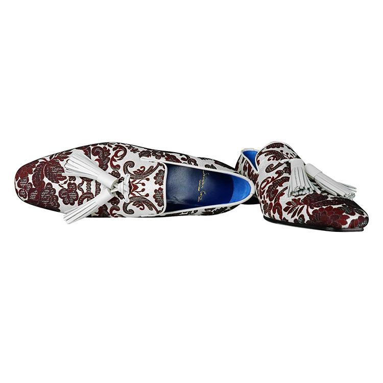 Damascus Series Crimson Tassel Loafer @ The Vault