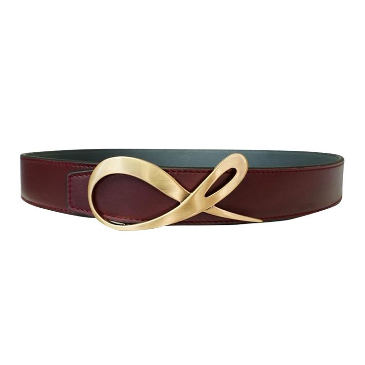 Classica Bordo Grafite Rose Gold Belt