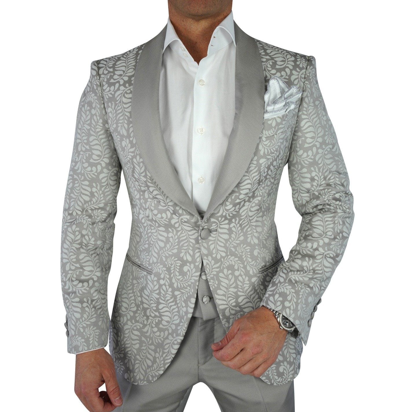 Tortora Damascata Dinner Jacket
