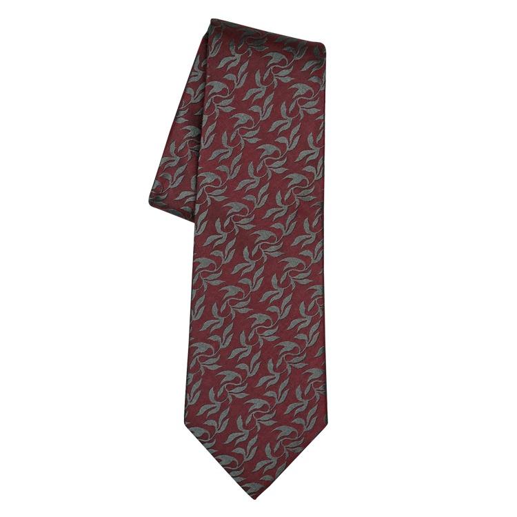 Garnet Amur Necktie - Sebastian Cruz Couture
