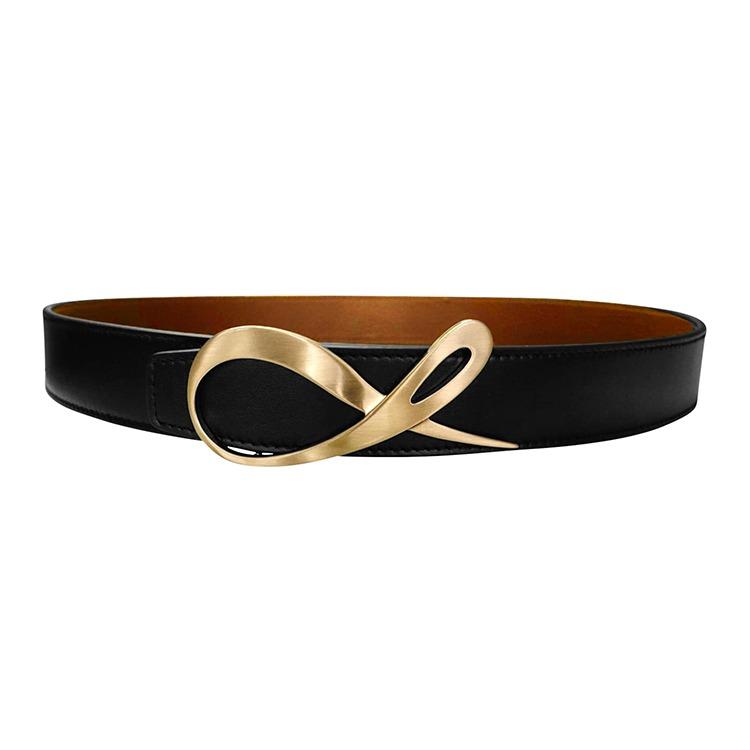 Classica Caramello Nero Opal Rose Gold Belt