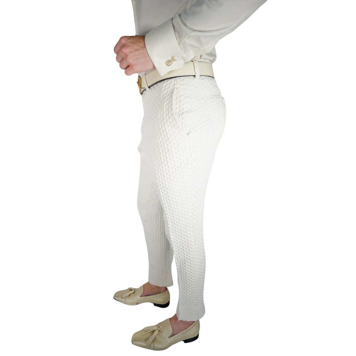 Vaniglia Honeycomb Trousers