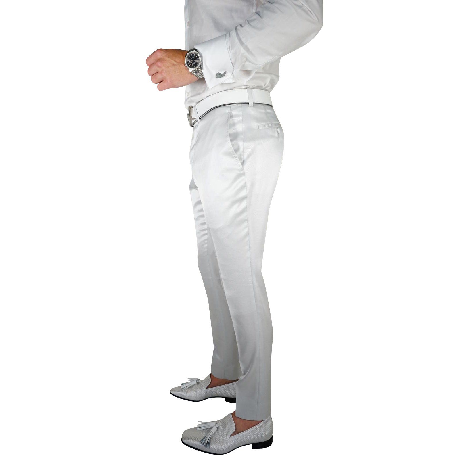 Silver Lucentezza Trousers