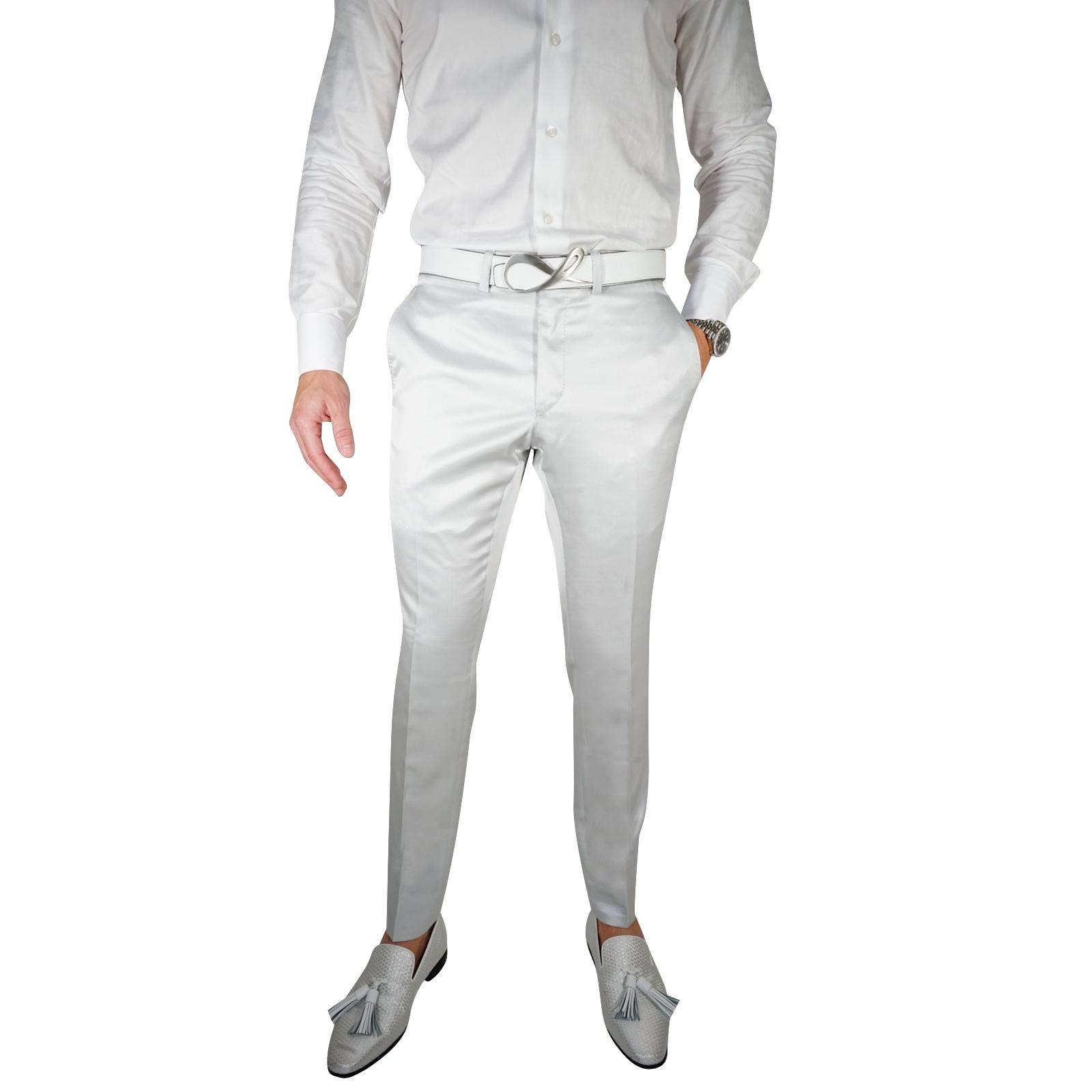 Silver Lucentezza Trousers