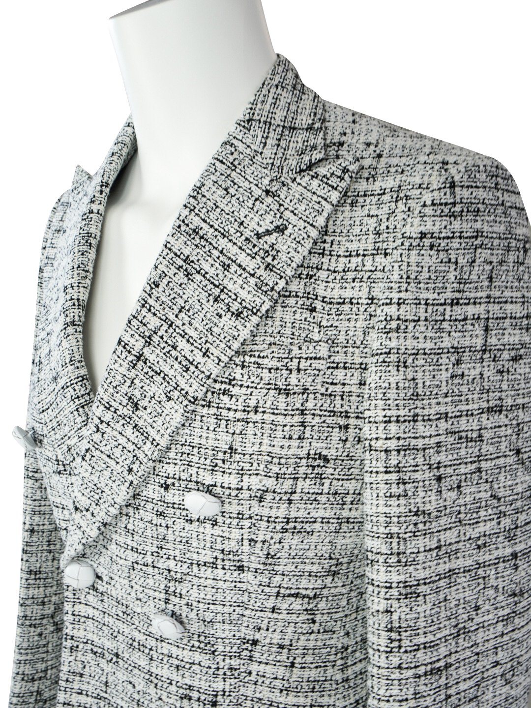 Aspen Inverno Tweed Double Breasted Jacket @ The Vault