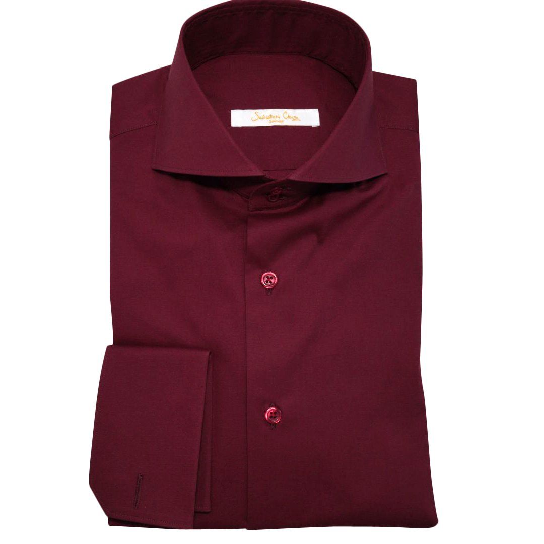 Burgundy Dress Shirt