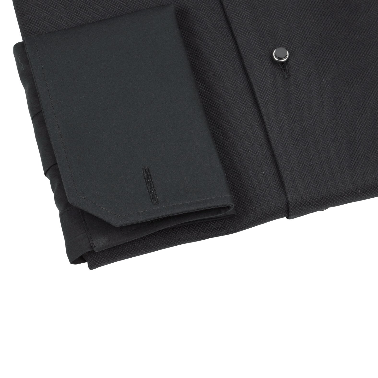 Black Evento Tuxedo Shirt