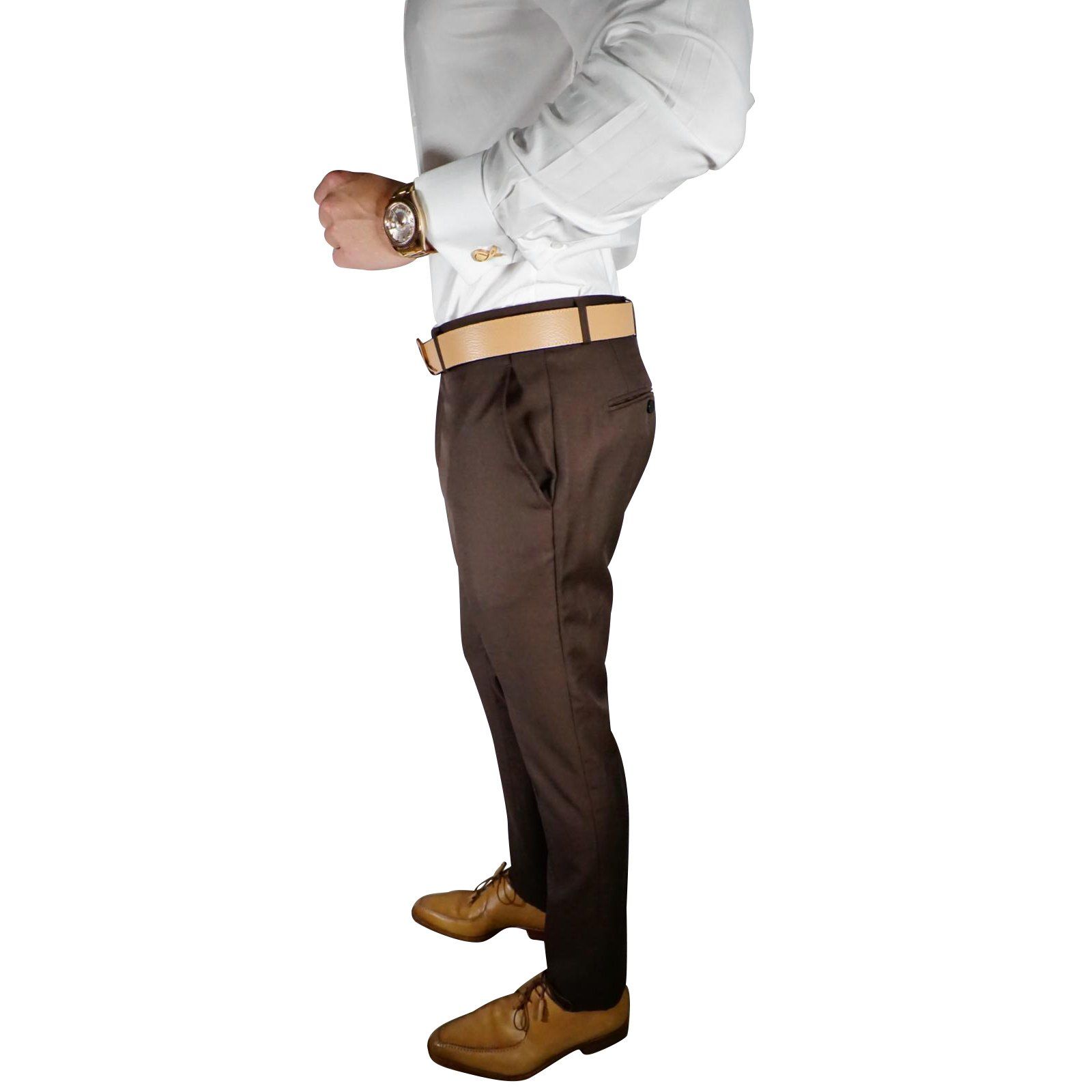 S by Sebastian Brown Trousers @ The Vault